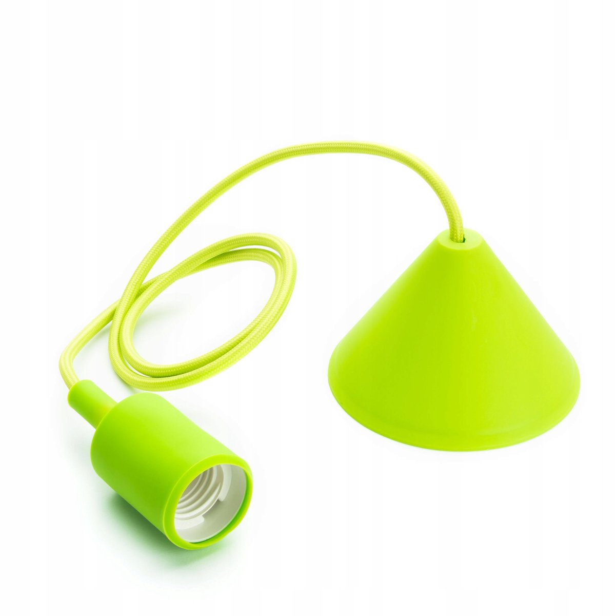 Groene Hanglamp E27 Siliconen Fitting - Stijlvolle Verlichting