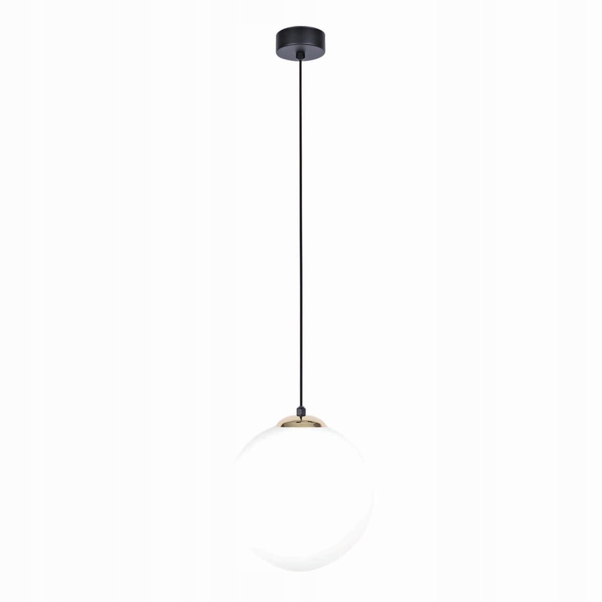 ISLA Hanglamp 30cm Wit Glazen Kap - Kaja K-4912