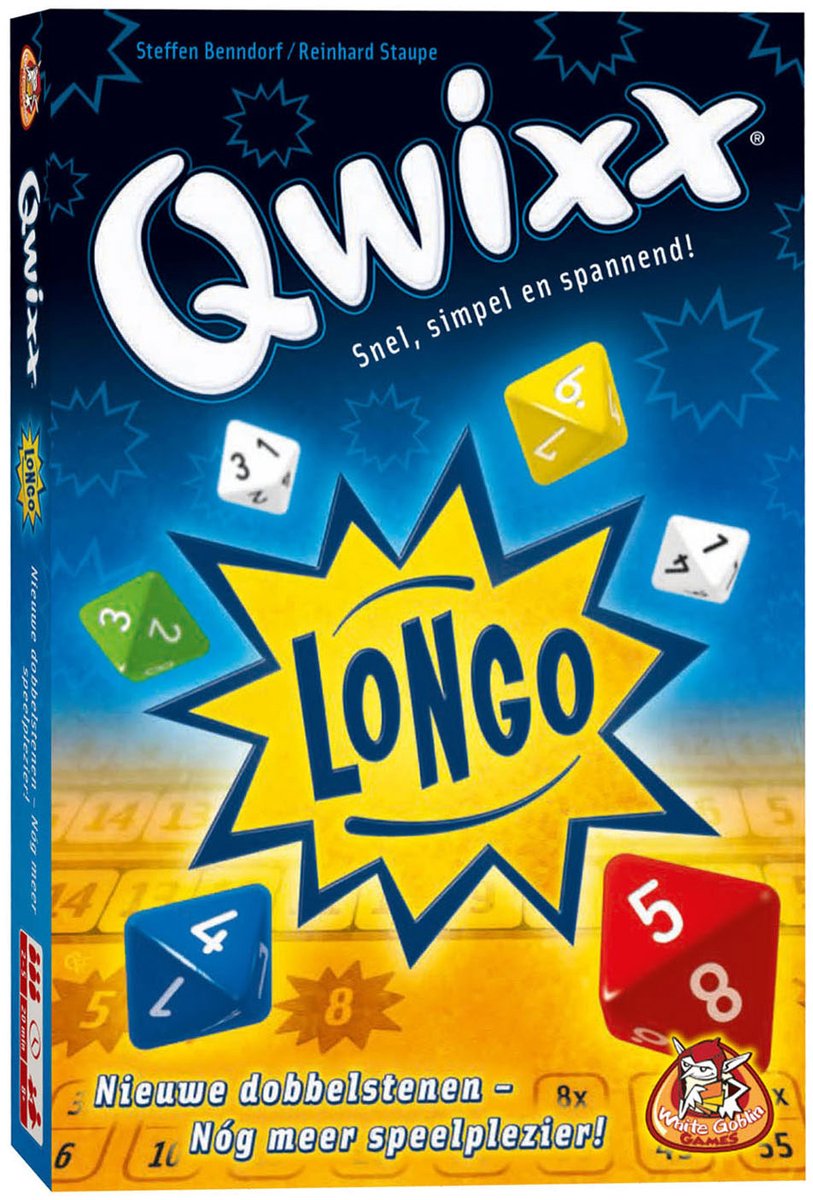 White Goblin Games Qwixx Longo - Dobbelspel met langere getallenrijen - Snel & spannend — afbeelding 8