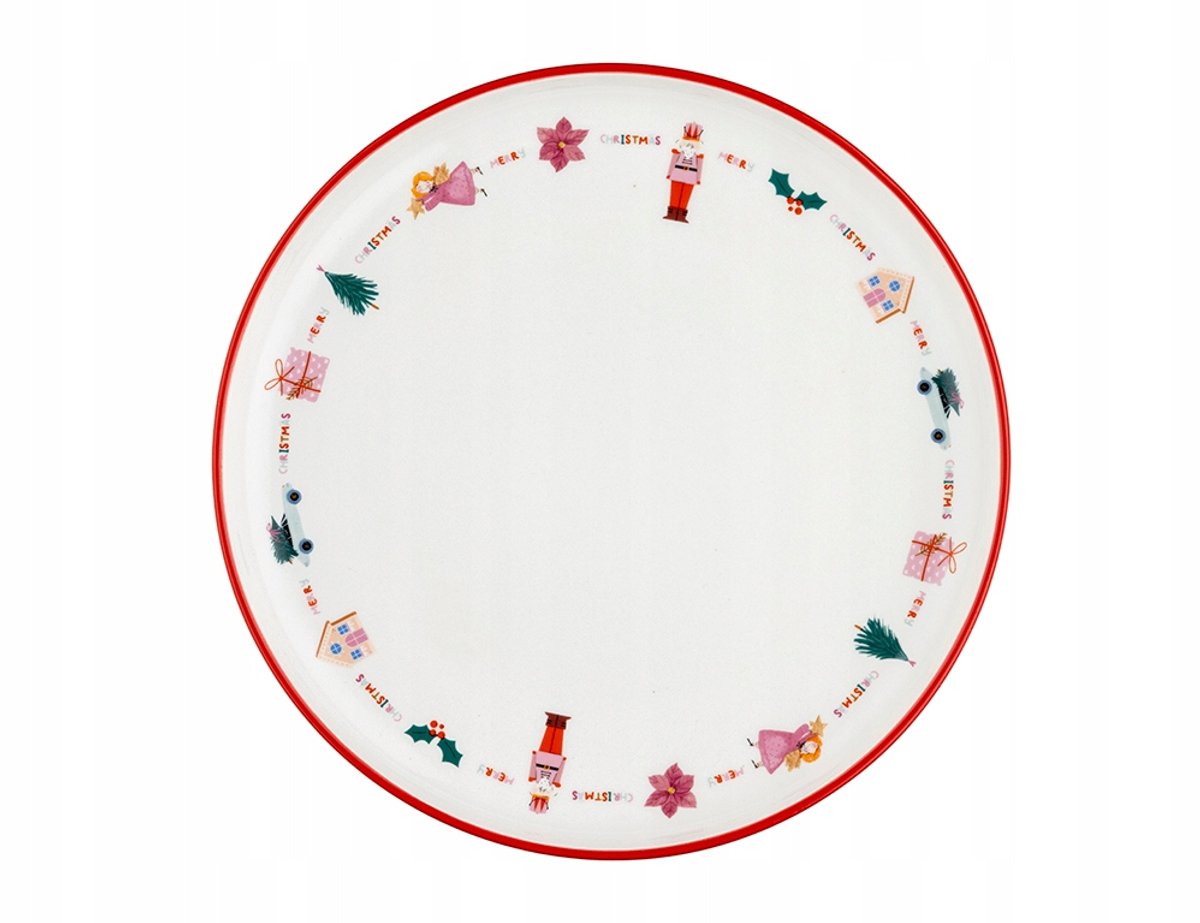 Florina Kerst Dinerbord 27 cm - Vrolijk Notenkraker Thema