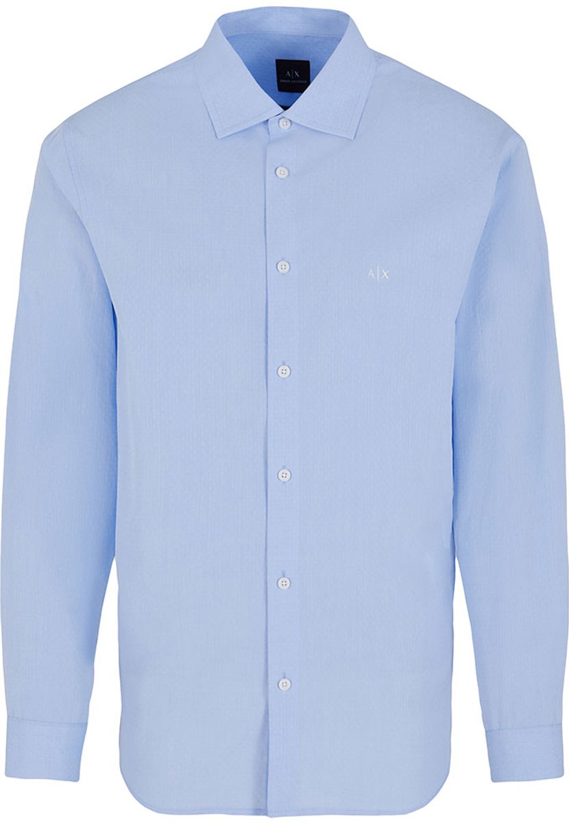 Armani Exchange Xm000714_af13207 Overhemd Met Lange Mouwen Blauw 2XL Man