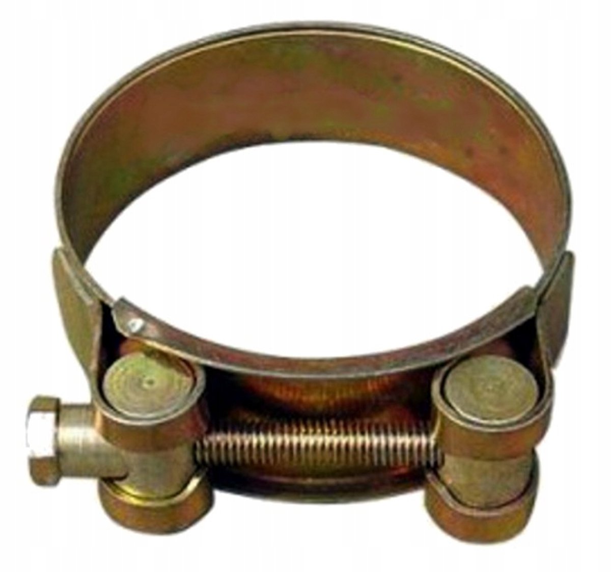 Verstelbare Klemband 74-79mm Goud Verzinkt Staal
