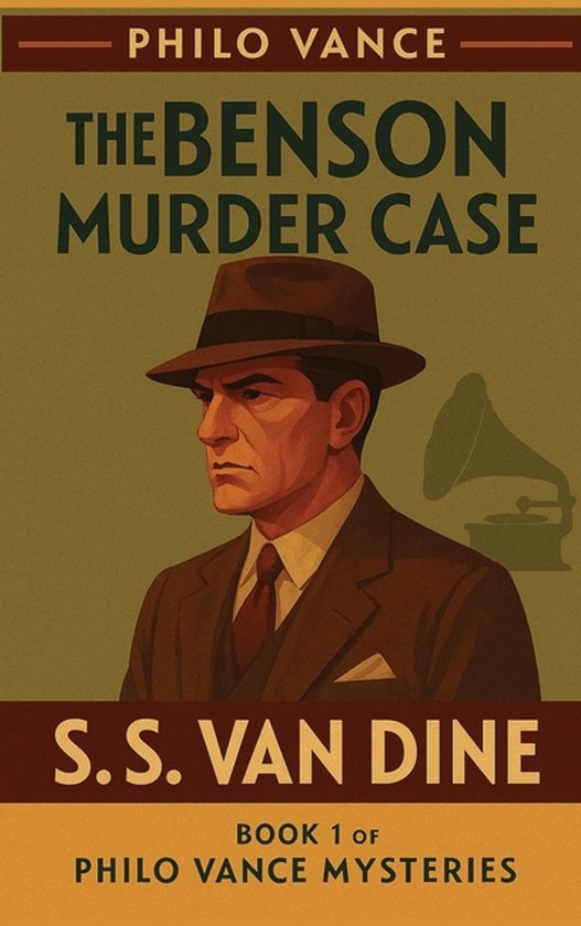 Philo Vance Mystery-The Benson Murder Case - cover
