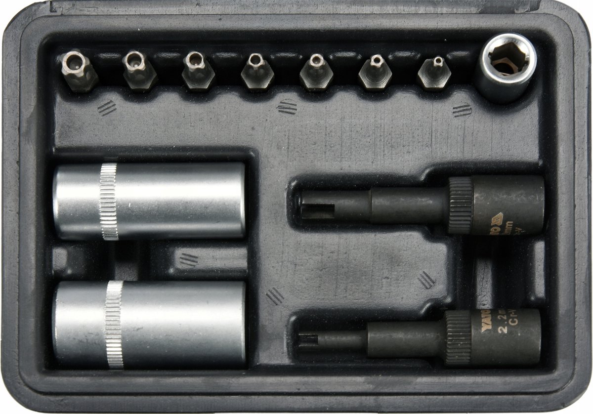 Dopsleutel en Bit Set 1/4" voor Airco Kleppen