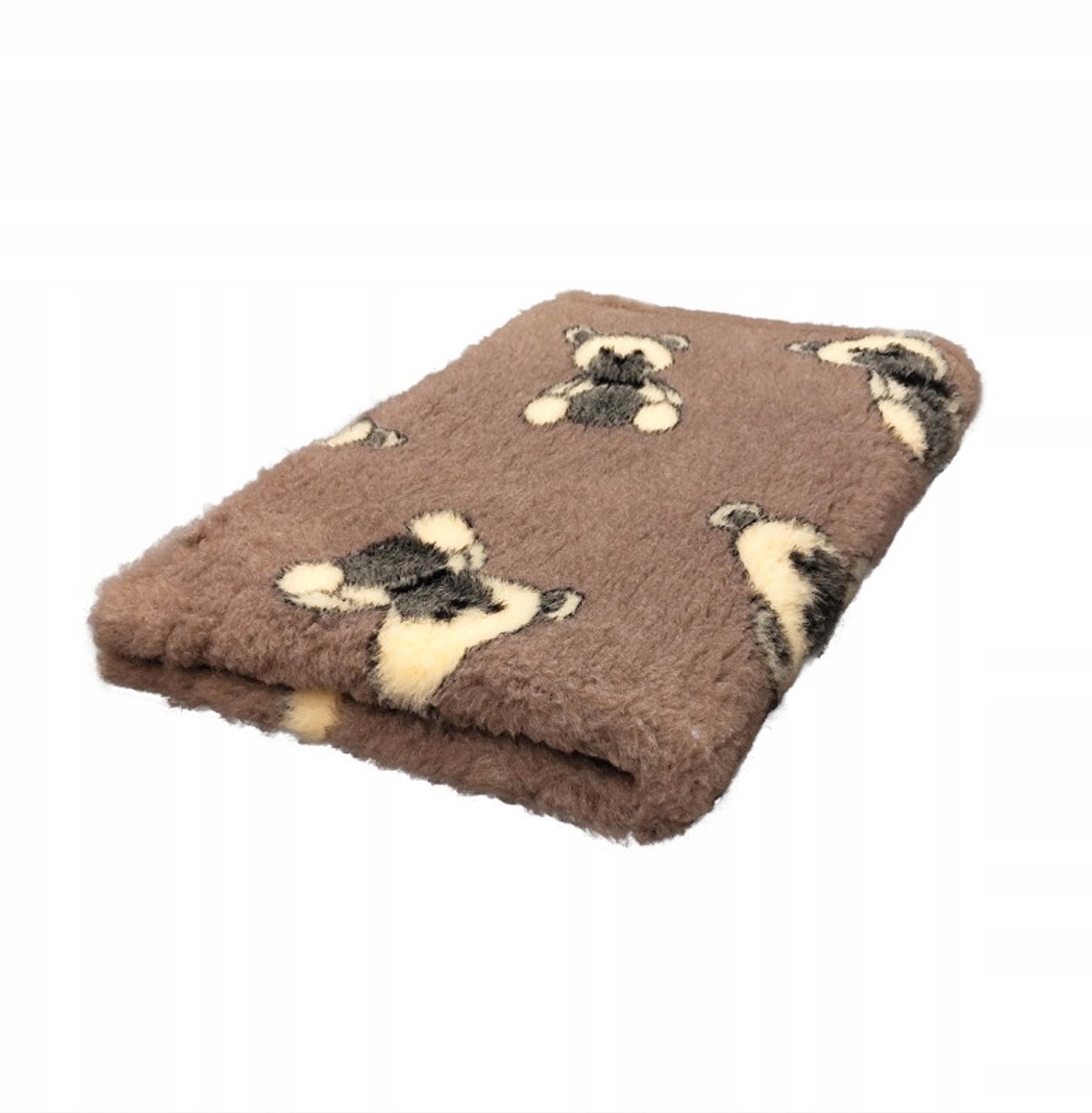 Buba Dry Bed Hondenmand Antislip 28mm Bruin/Beige 100x75cm