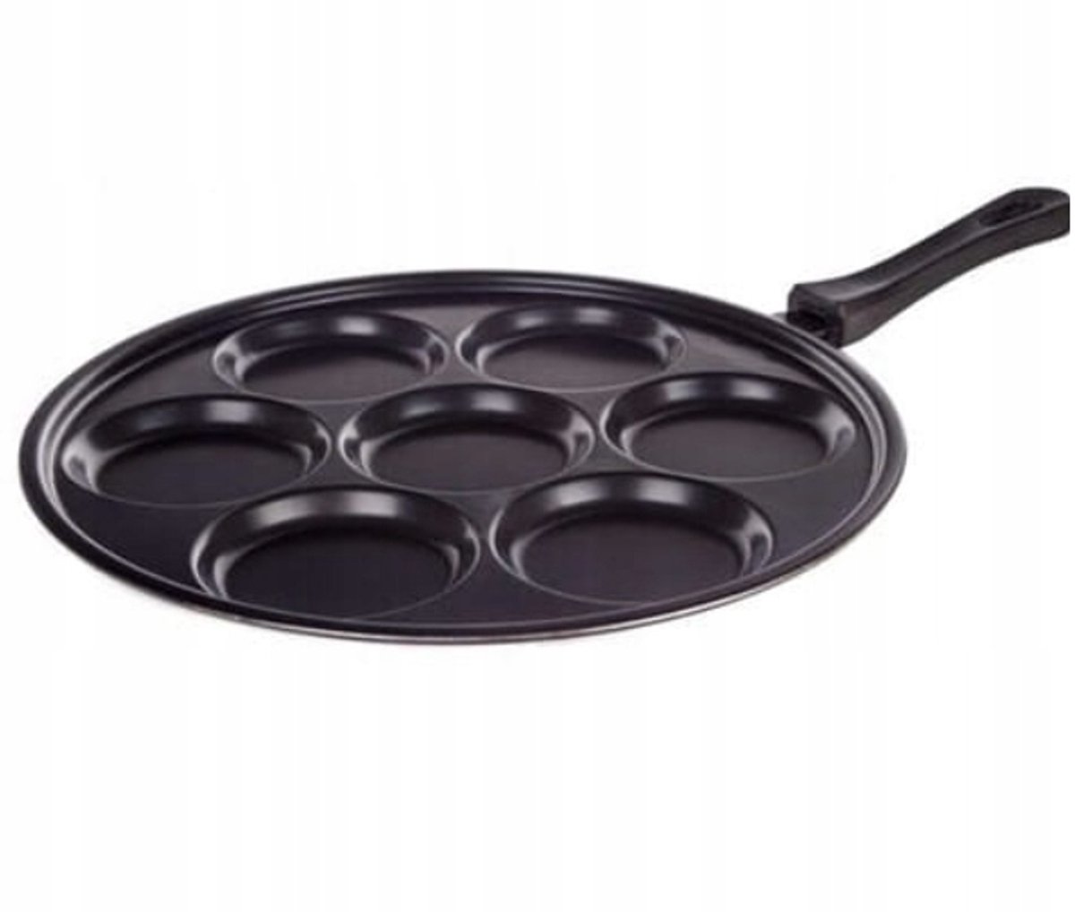 Banquet Koekenpan met 7 holtes voor pannenkoeken en eieren, 28cm