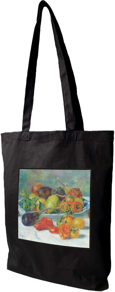 Shopper Tas Midi "Owoce Renoir" - Katoen, Op Maat