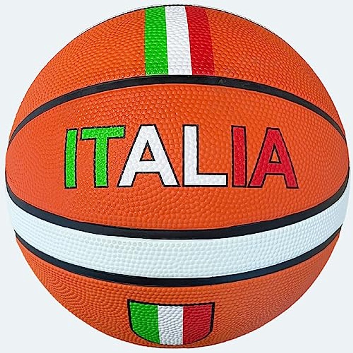 Basketbal voor binnen en buiten - PU, maat 7, tricolor