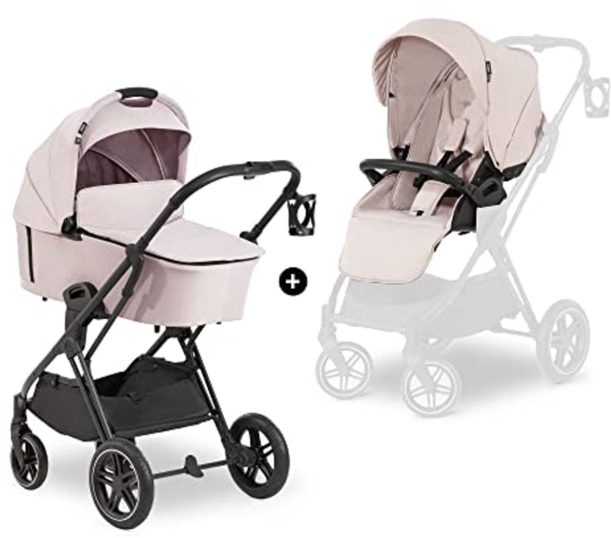 Image of 3in1 Kinderwagenset Vision X - Babybak, Draaibaar Stoeltje, Compact & Lichtgewicht