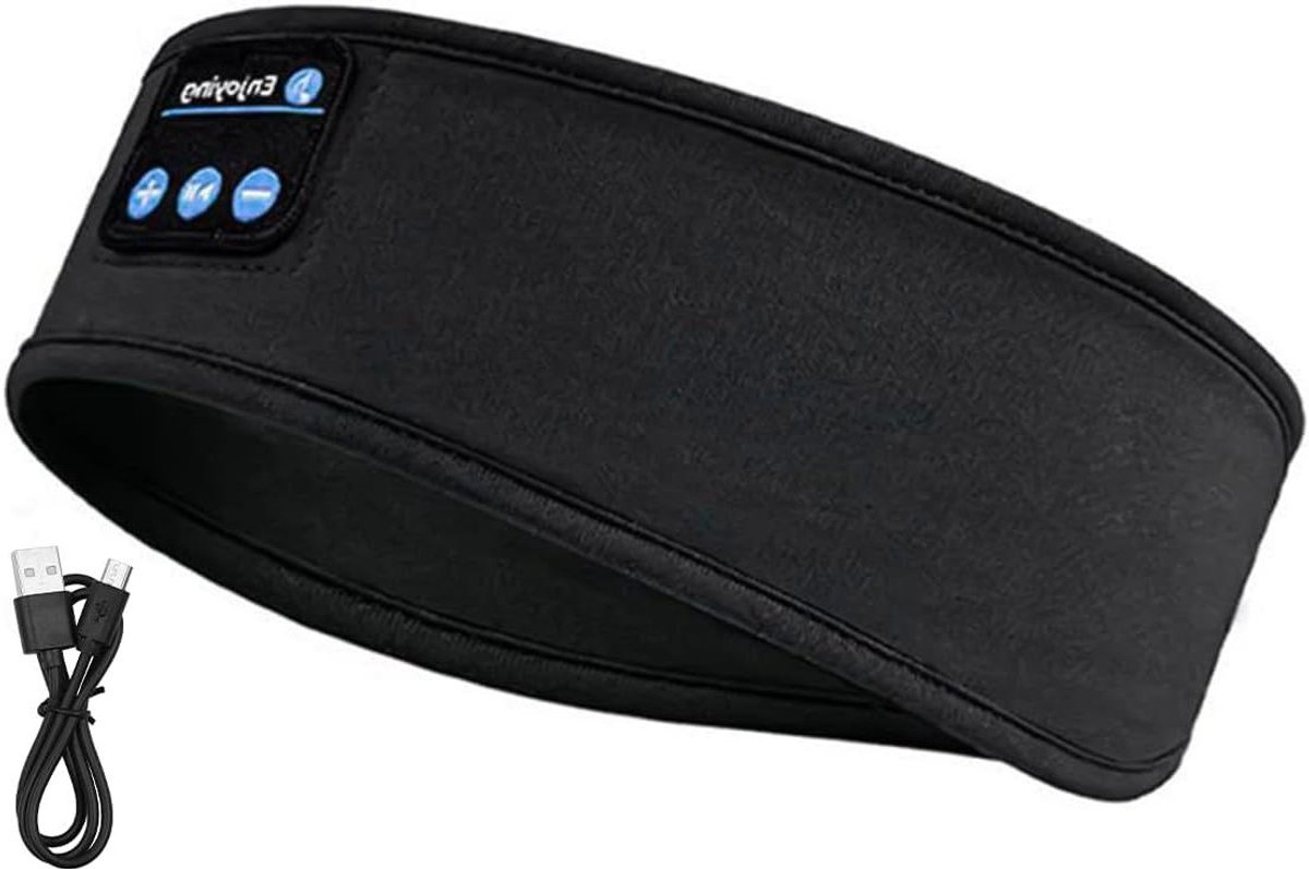 Provento - Draadloos Slaapmasker met Bluetooth-hoofdtelefoon voor Ontspanning en Slaapcomfort