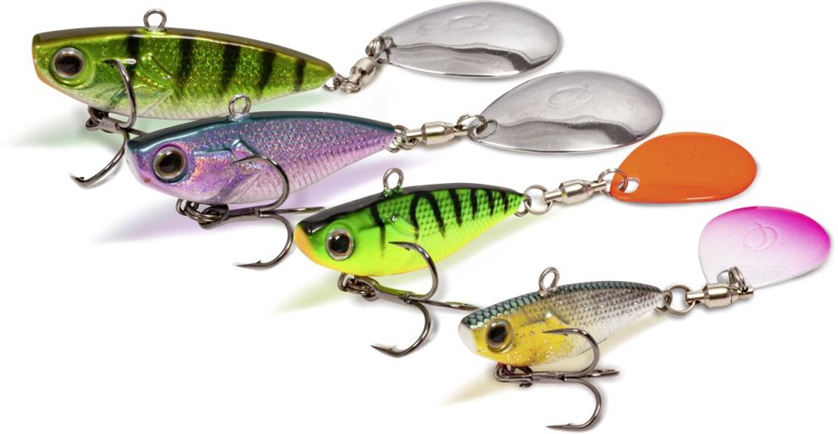 Quantum Spin Jig UV Active 14g 3.7cm - Kleur : Firetiger