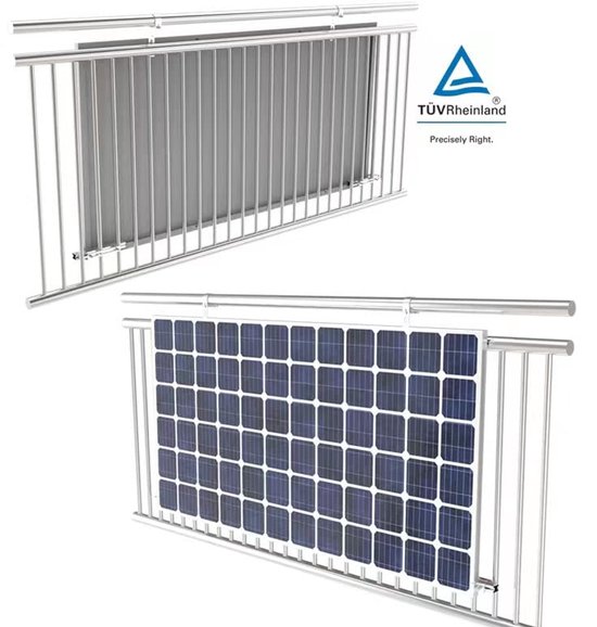 Instelbare Zonnepaneelhouder – 15-30° Kantelbaar – Aluminium – Voor Plat Dak, Muur, Boot, Camper – Set Voor 2 Panelen