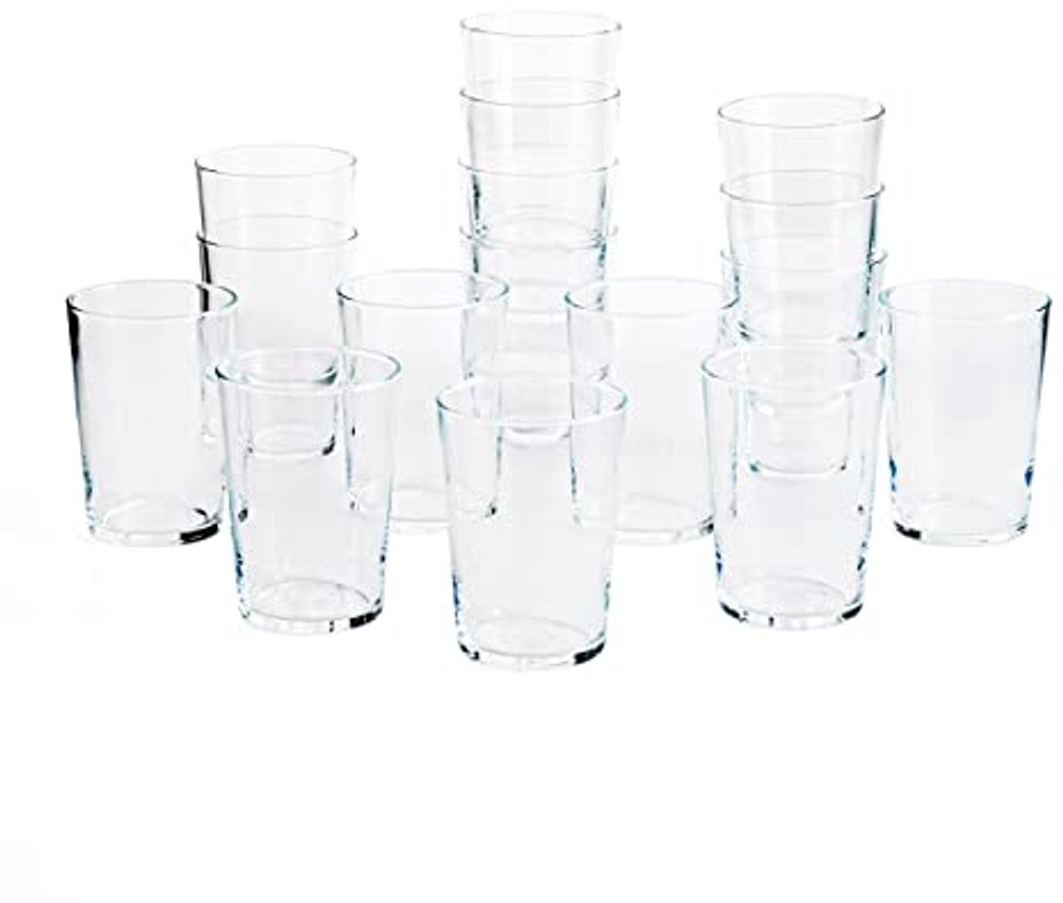 Set van 16 Hoge Glazen 53 cl - Transparante Glaswerk voor Feesten