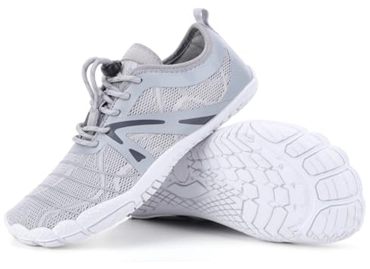 Blotevoetenschoenen voor dames en heren - sneldrogende lichtgewicht fitness- en trailschoenen met antislipzool