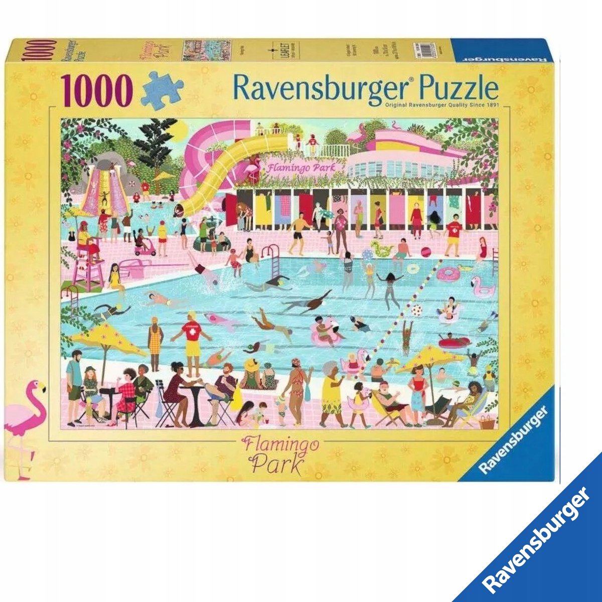 Ravensburger Park Flamingo Puzzel 1000 Stukken