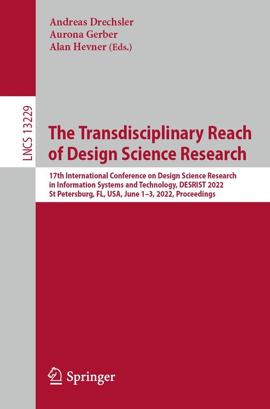 Springer Nature Proceedings Computer Science - The Transdisc ... - cover