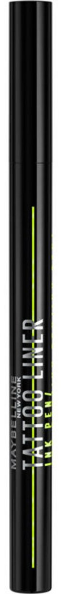 Maybelline Tattoo Liner Ink Pen Eyeliner Black - 2 x 1 ml - Voordeelverpakking