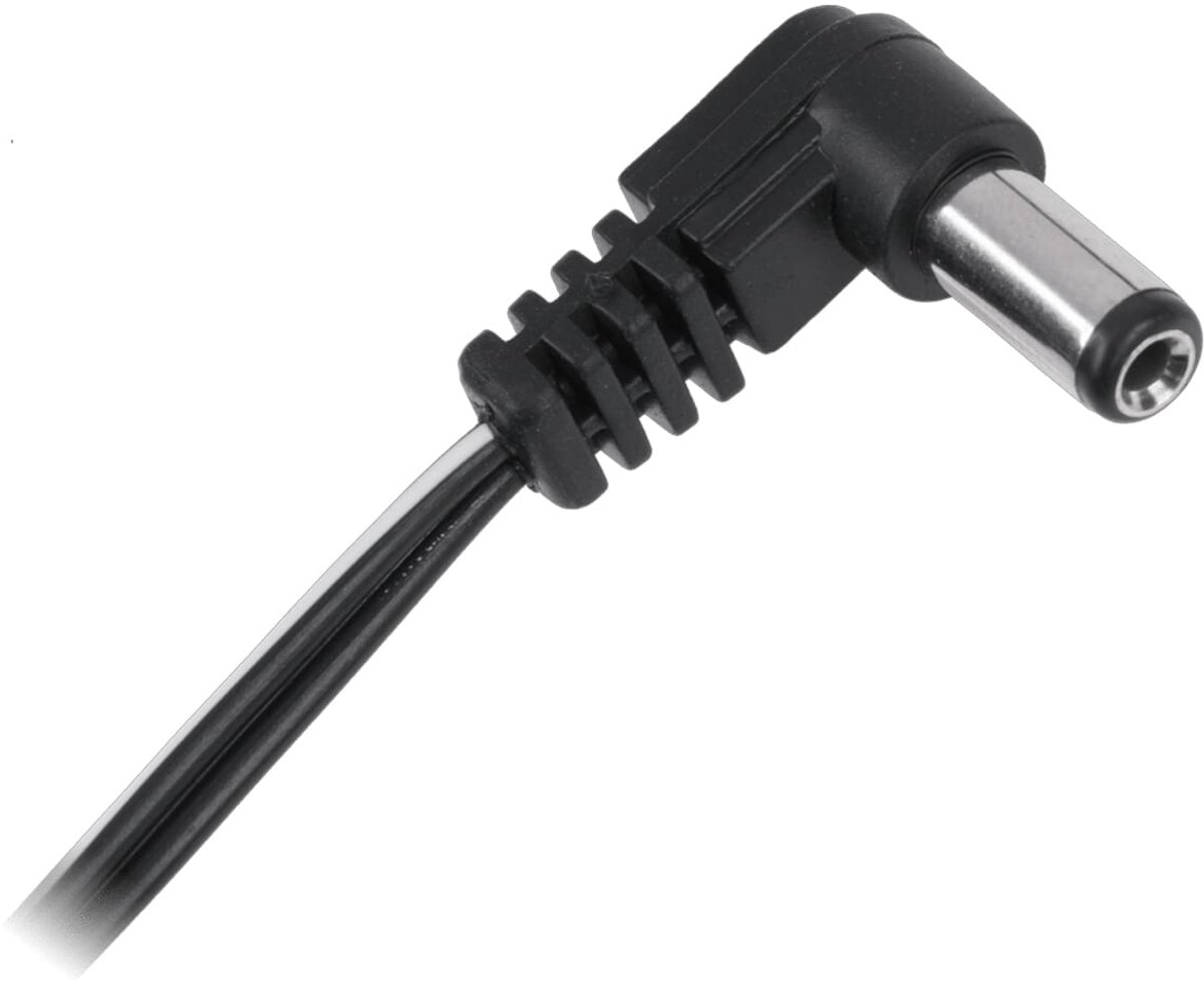 VLTG DC Aansluitkabel - 2.5x5.5mm - Haaks - 110cm