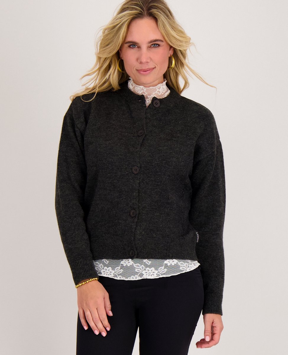 Je m'appelle Dames Vest - Grijs - Maat XL/XXL