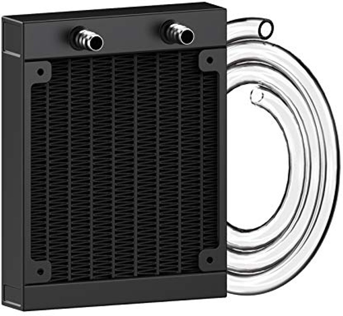 Waterkoeler voor PC en CPU met 8-pijps aluminium warmtewisselaar