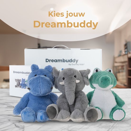 Verzwaringskussen 2KG Dreambuddy Luma het Nijlpaard - 2KG - Verzwaringsknuffel - Verzwaarde Knuffel - Anxiety Knuffel - Kalmerende Knuffel - Official Duzhey Kids Dreambuddy - Nijlpaard Knuffel - Slaapknuffel - Rustgevende knuffel van Dreambuddy — afbeelding 5