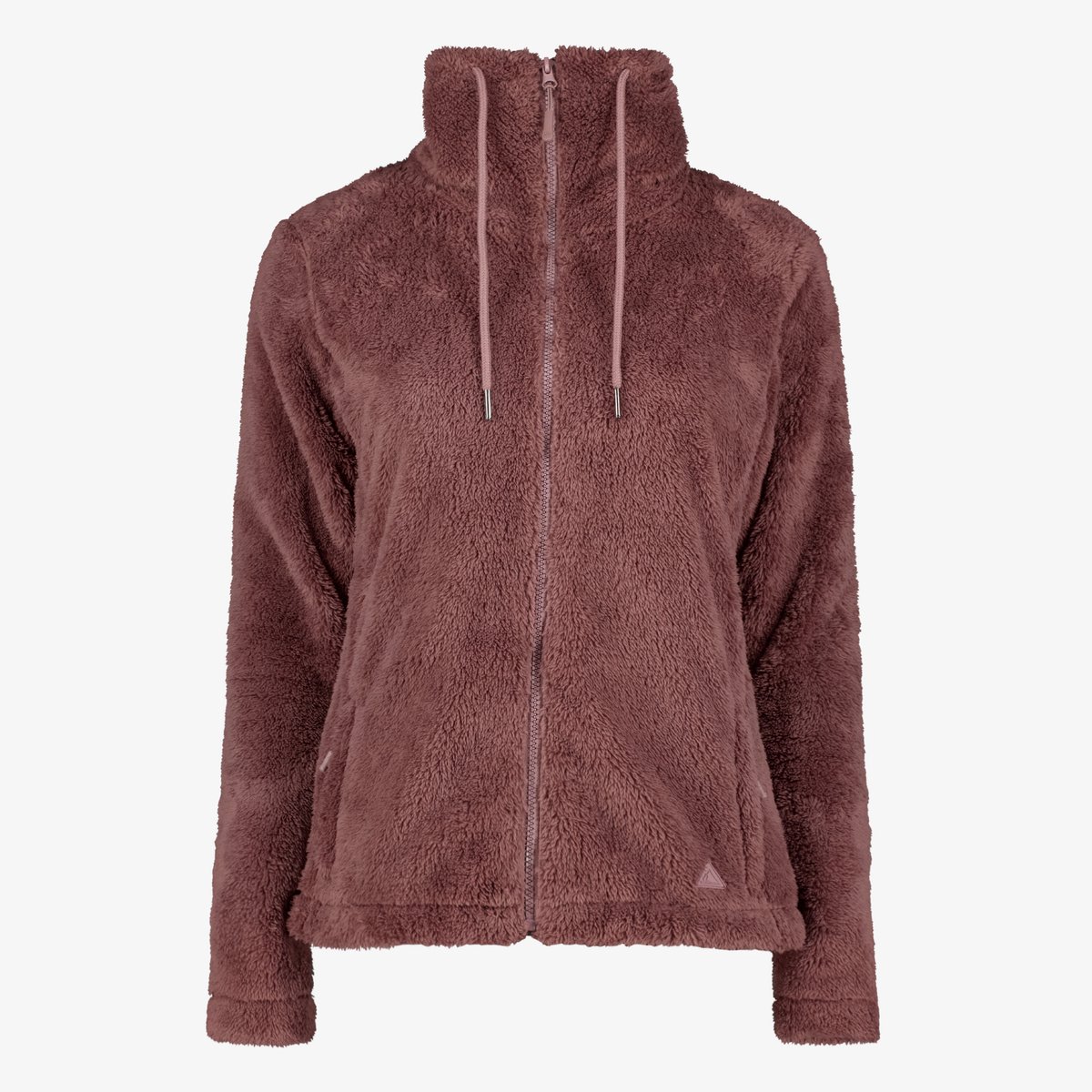 Mountain Peak furry dames fleece vest roze - Maat M