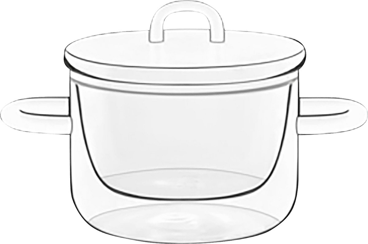 Luigi Bormioli Thermic Glass Kommetje 25 Cl - 2 Stuks