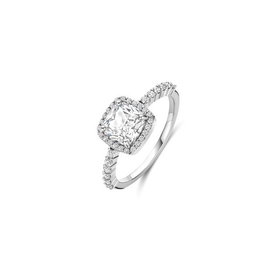 Ring femme TI SENTO - Argent 925 - Zircone blanche - Taille 17,75 mm / taille 56 - 12389ZI