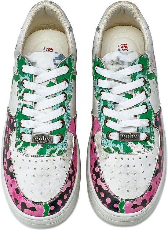 GOBY - Verf - Sneakers - Schoenen - Hoge kwaliteit - Handmade - Maat 37