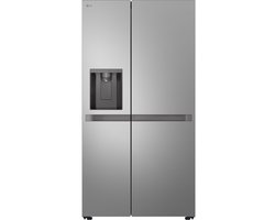 LG GSLC41PYPE Amerikaanse koelkast 641L met water- en ijsdispenser zonder leidingwerk - SpacePlus icemaker - LinearCooling voor stabiele versheid - ruime 641L inhoud voor gezinnen en stille. Energieklasse E
