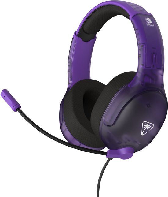 Turtle Beach Airlite Fit - Gaming Headset - Nintendo Switch 1/2 - Ghost Purple