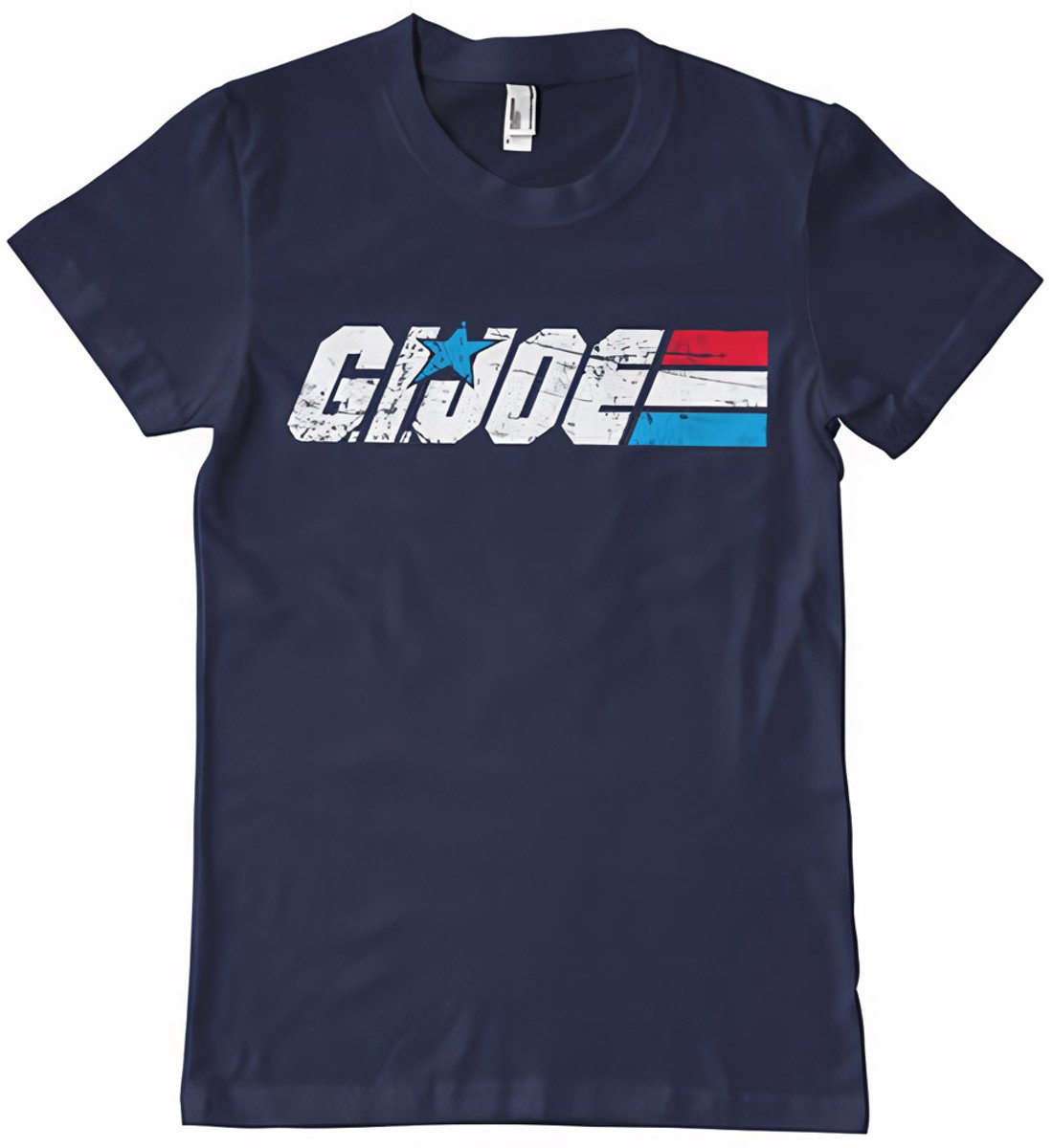 G.I. Joe Washed Logo T-Shirt Navy-S
