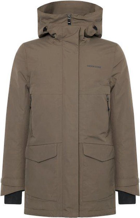 DIDRIKSONS - frida wns parka 7 - Functioneel jack dames - Bruin