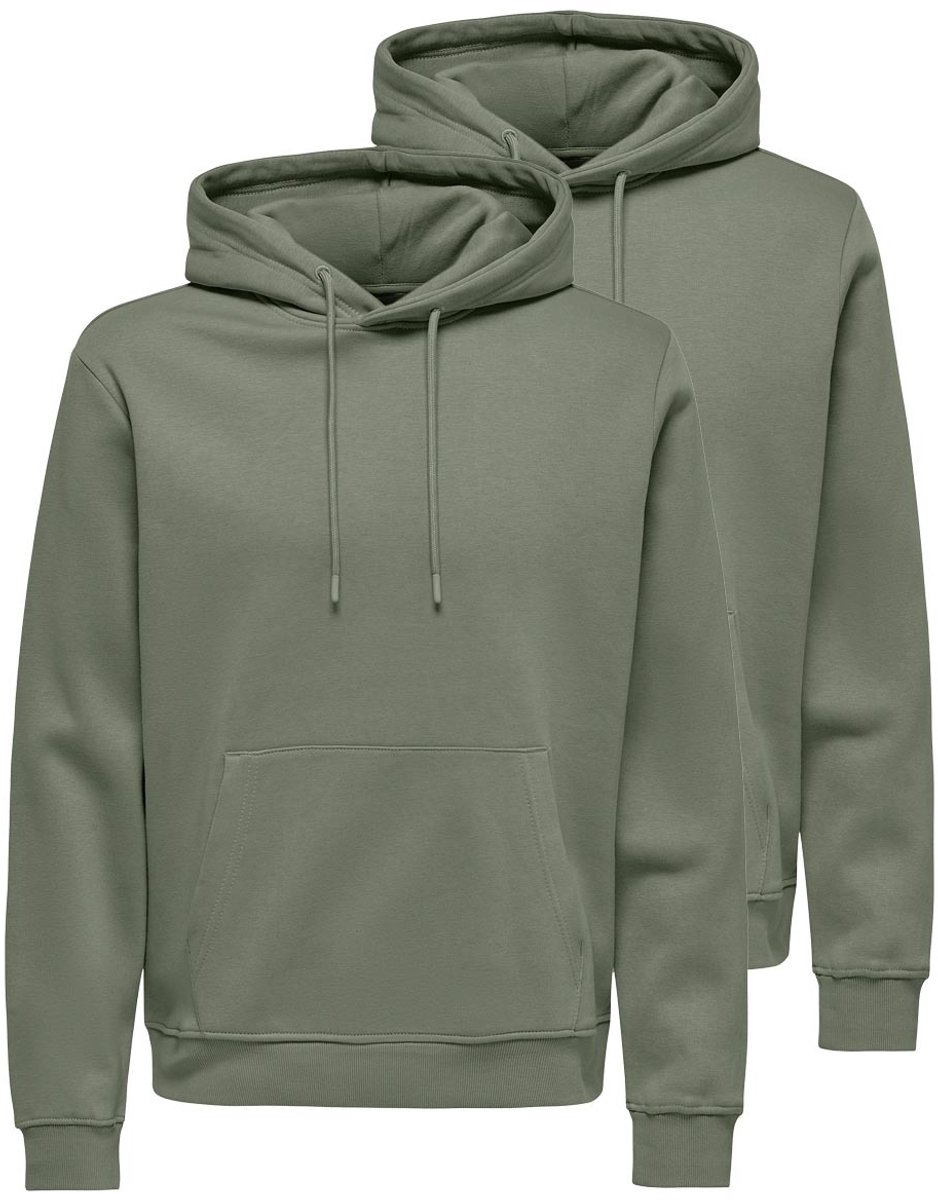 Only & Sons Heren hoddie 2 pack Connor