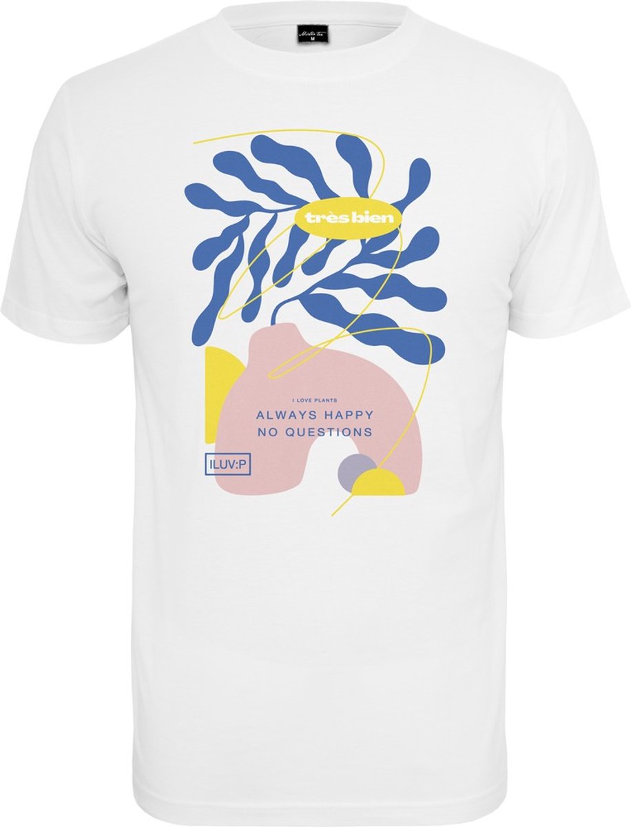 Mister Tee Tres Bien Heren T-shirt L Wit