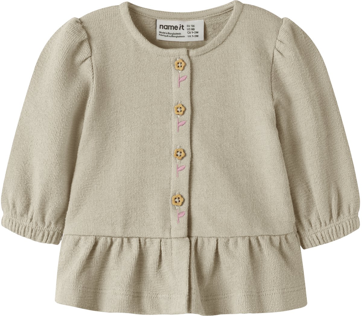 NAME IT - NBFLEAH LS SWEAT CARD Meisjes Vest