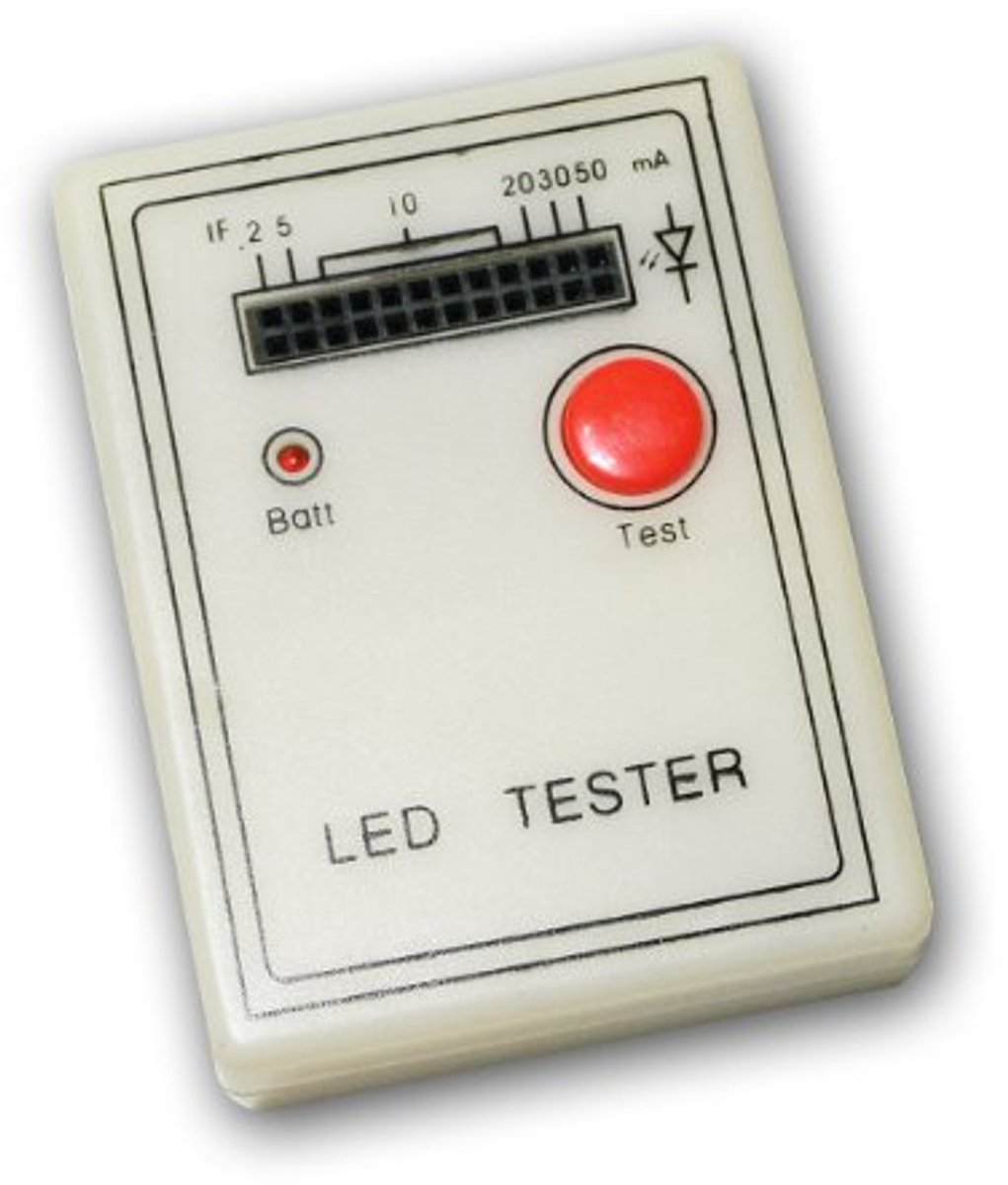 Batterijtester voor het snel controleren van de laadstatus