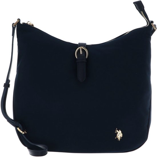 U.S. POLO ASSN. sac à épaule Houston Hobo Bag Navy bleu marine
