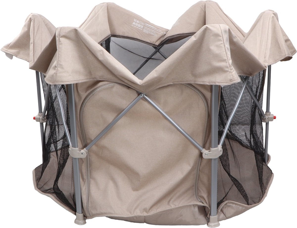 Mamaloes Boris Beige 6-Hoekige Inklapbare Baby Box ML040608 thumbnail 5
