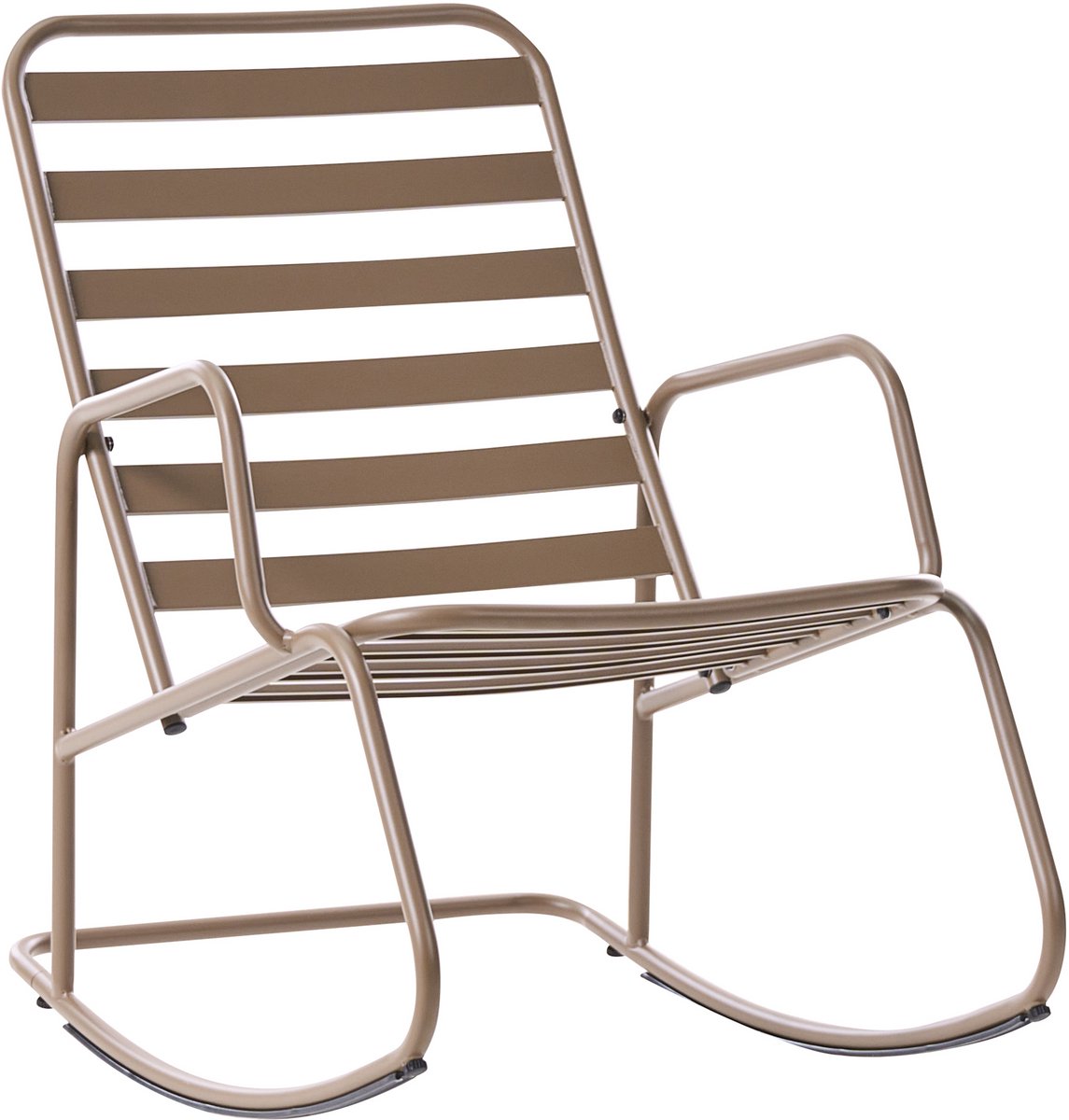 TURI - Schommelstoel - Taupe - Aluminium
