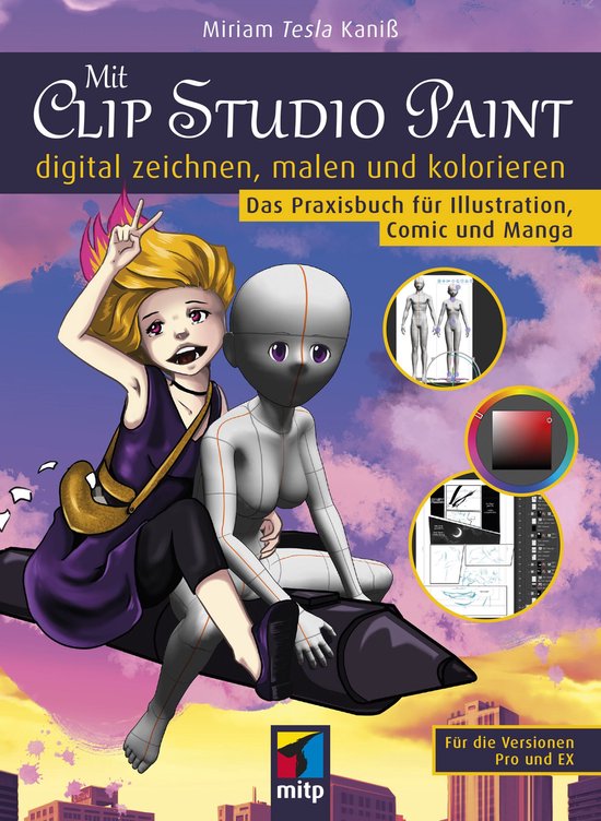 mitp Kreativ - Mit Clip Studio Paint digital zeichnen, malen ... - cover