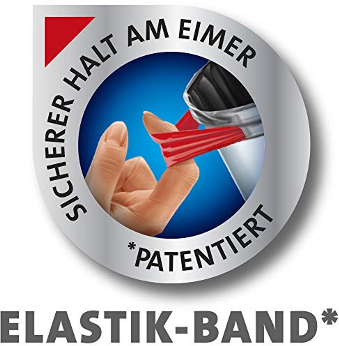 Extra lange 30L vuilniszakken met fixeerband - 6 stuks
