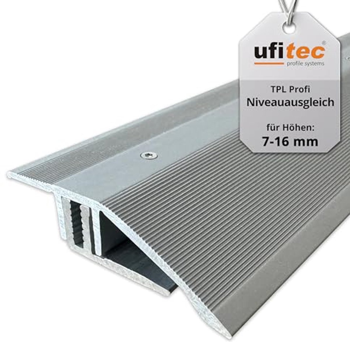 Professioneel Profielsysteem voor Parket- en Laminaatvloeren - Hoogteverstelling 7-16 mm -