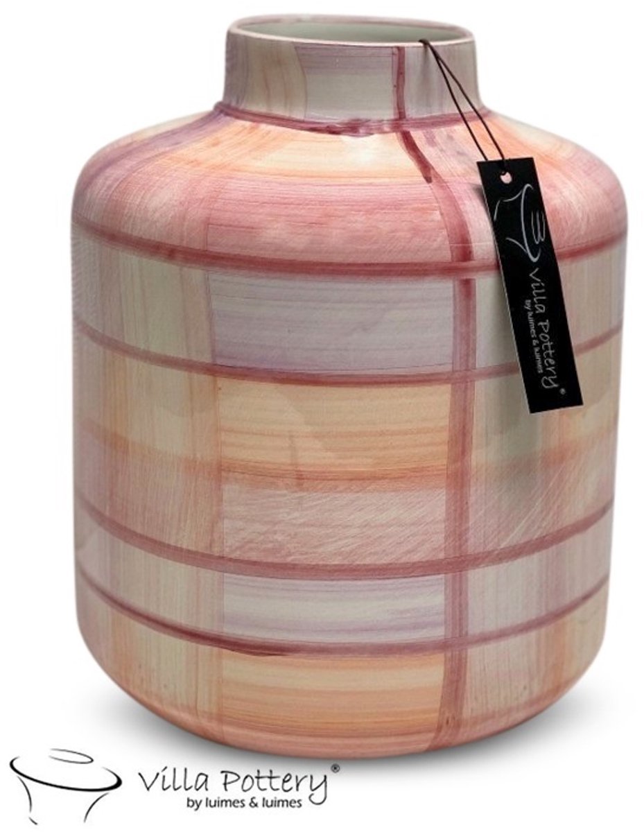 Villa Pottery Deauville Vaas H25 x oranje