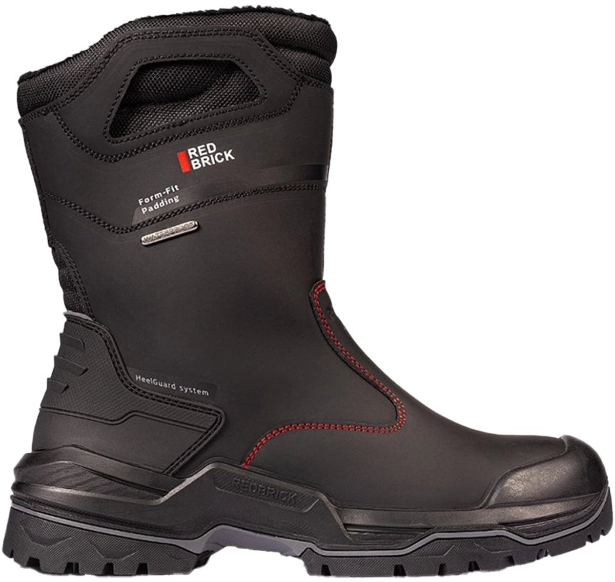 Redbrick Werklaars Pulse S7s Zwart - Laarzen - 43