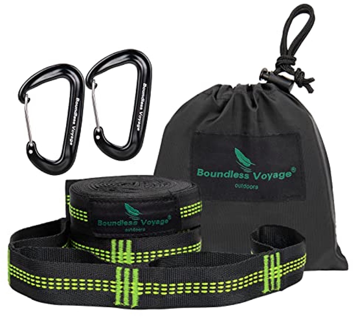 Multifunctionele Hangmatriemen voor Kinderen - 2 Pack - 200 kg Capaciteit - Perfect voor Camping en Buitenactiviteiten