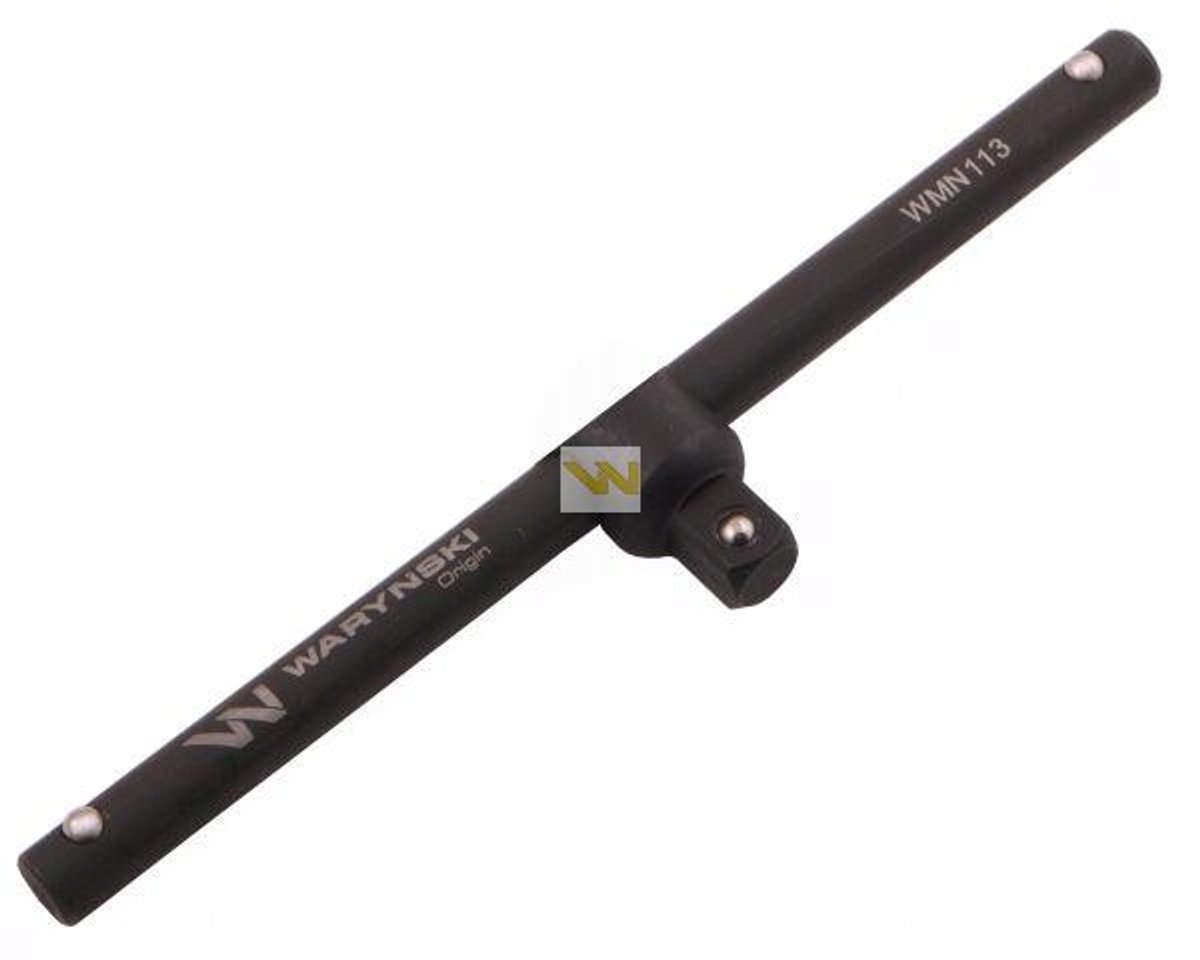 Waryński T-greep 3/8" voor doppen en bits - Professioneel gereedschap