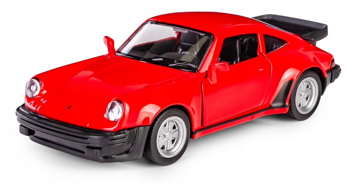 RMZ City Porsche 911 930 Turbo 3.3 Modelauto Rood Metaal 12cm