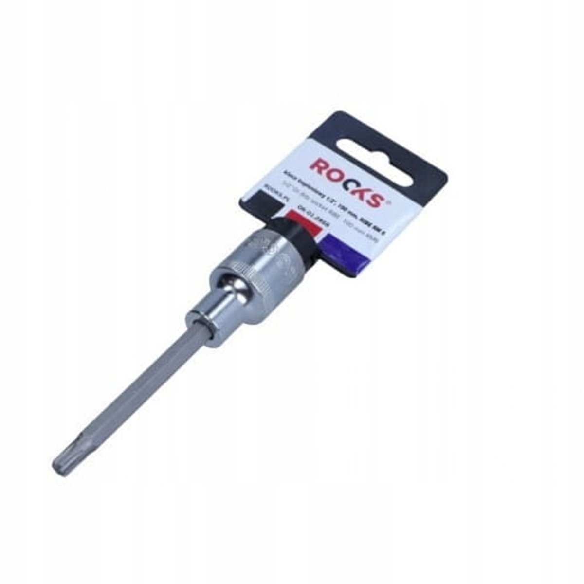 Ribe Bitdop 1/2" 100 mm RM6 - Hoogwaardig chroom-vanadiumstaal