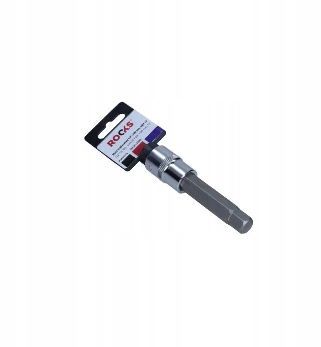 Dopsleutel 1/2", 100mm, Inbus 13